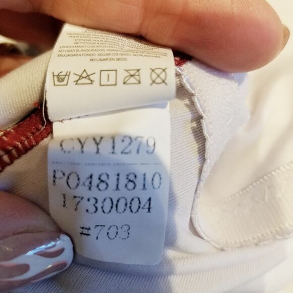 Cupshe NEW Burgundy Red One Piece Swimsuit Cross Over Tie Front Women's Size L - Picture 12 of 12